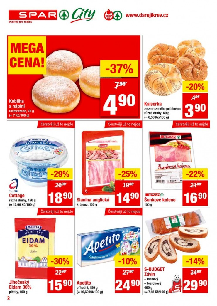 letk Interspar nabdka Spar City od 20.2.2013 strana 1