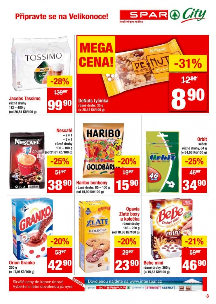 letk Interspar nabdka Spar City od 20.2.2013 strana 1