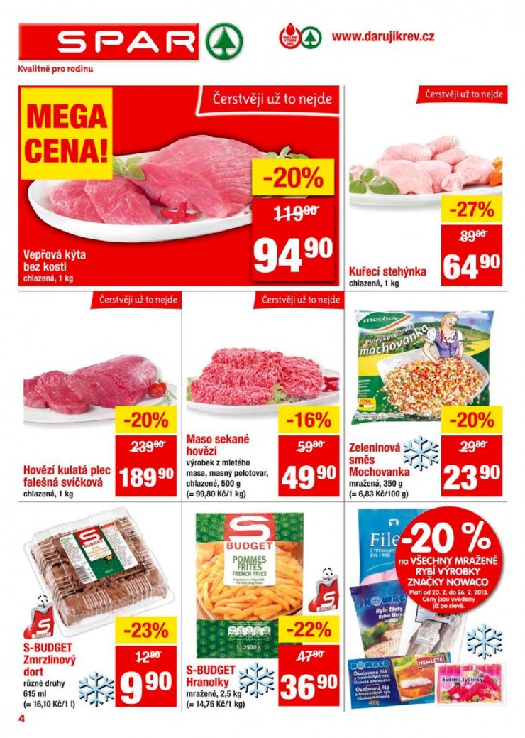 leták Interspar nabídka Spar od 20.2.2013 strana 1 leták Interspar nabídka Spar od 20.2.2013 strana 1