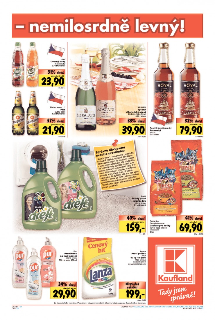 leták Kaufland Aktuální nabídka od 21.2.2013 strana 1 leták Kaufland Aktuální nabídka od 21.2.2013 strana 1