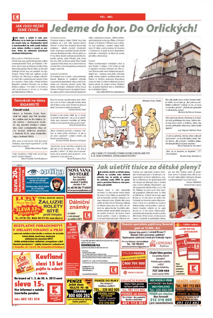 letk Kaufland Aktuln nabdka od 21.2.2013 strana 1