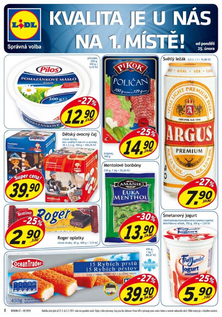 let�k Lidl Ak�n� nab�dka od 25.2.2013 strana 1