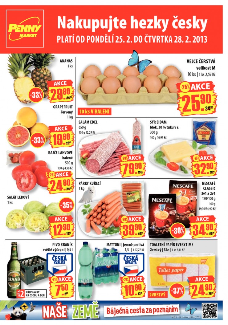 letk Penny Aktuln nabdka od 25.2.2013 strana 1