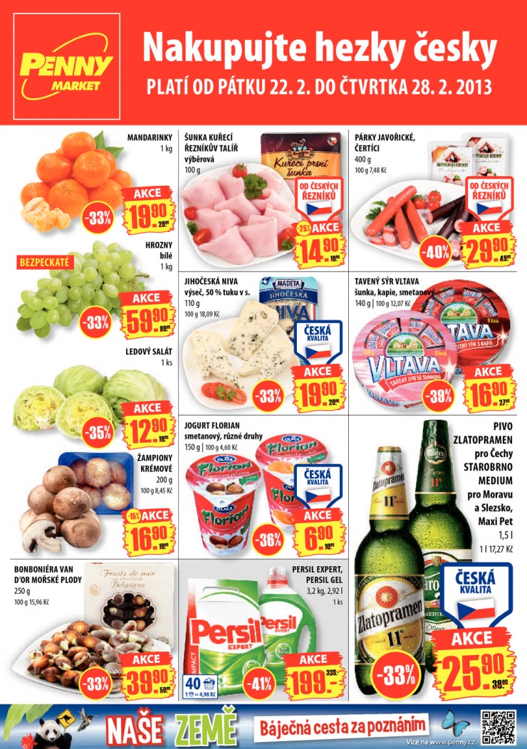 letk Penny Aktuln nabdka od 22.2.2013 strana 1