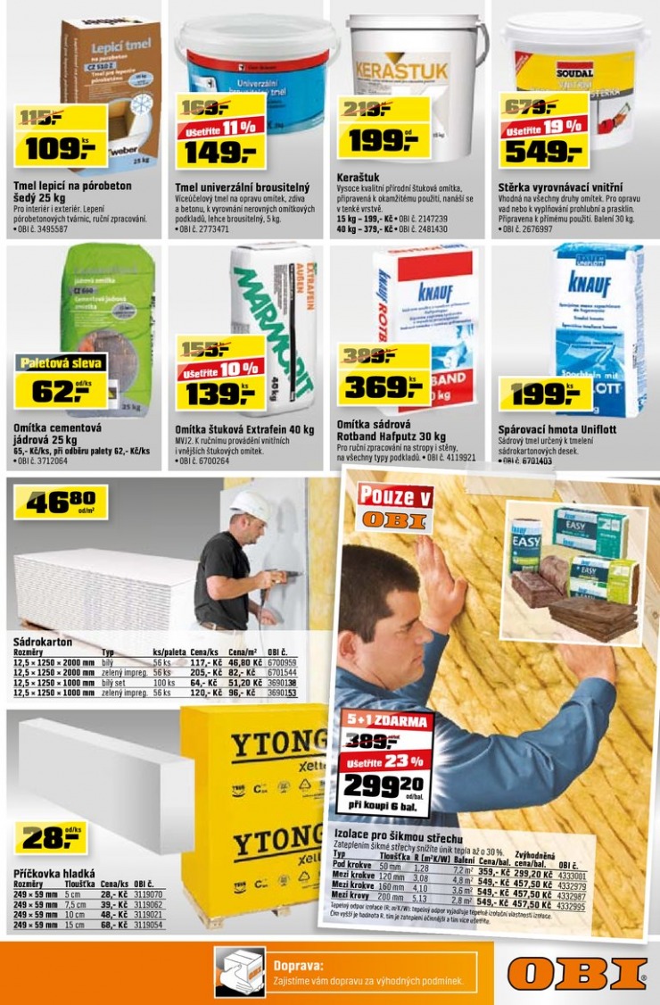 leták OBI Aktuální leták od 21.2.2013 strana 1 leták OBI Aktuální leták od 21.2.2013 strana 1