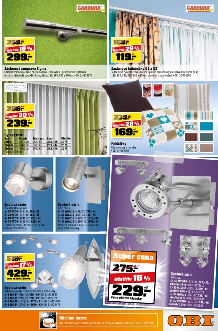 leták OBI Aktuální leták od 21.2.2013 strana 1 leták OBI Aktuální leták od 21.2.2013 strana 1