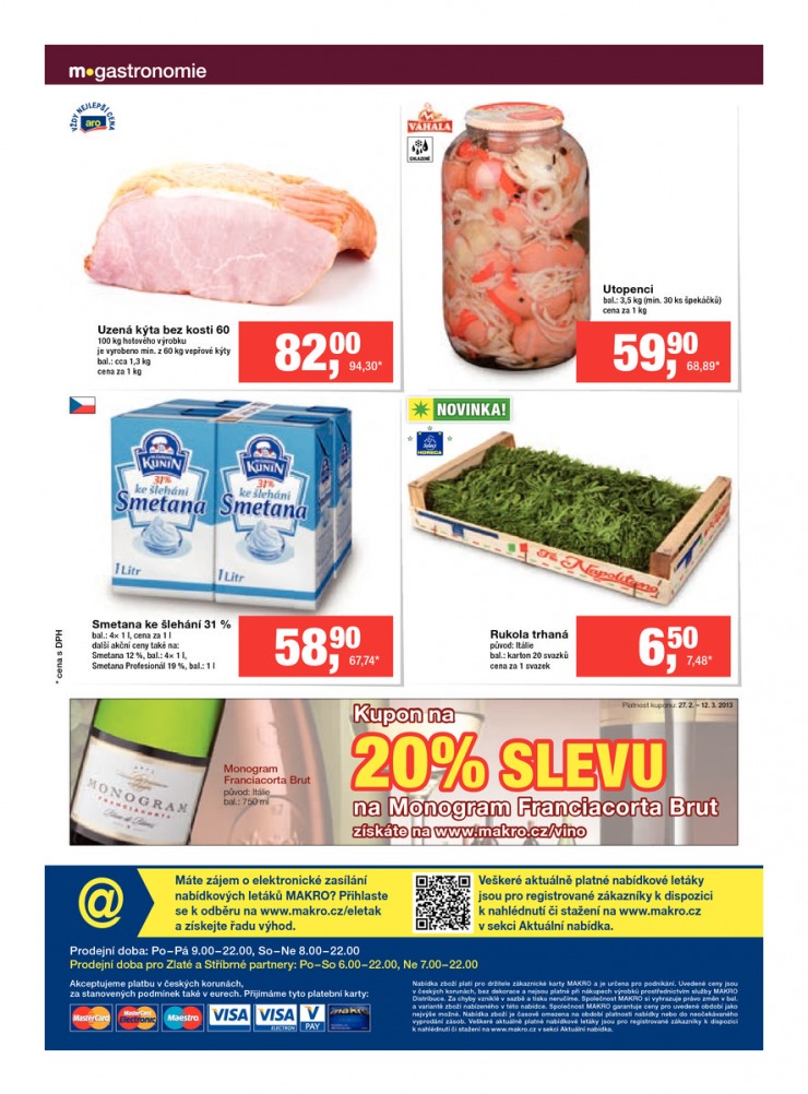 leták Makro čerstvé zboží od 27.2.2013 strana 1 leták Makro čerstvé zboží od 27.2.2013 strana 1