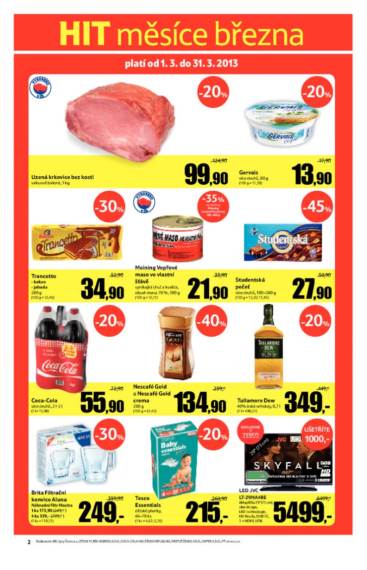 leták Tesco malé hypermarkety od 27.2.2013 strana 1 leták Tesco malé hypermarkety od 27.2.2013 strana 1