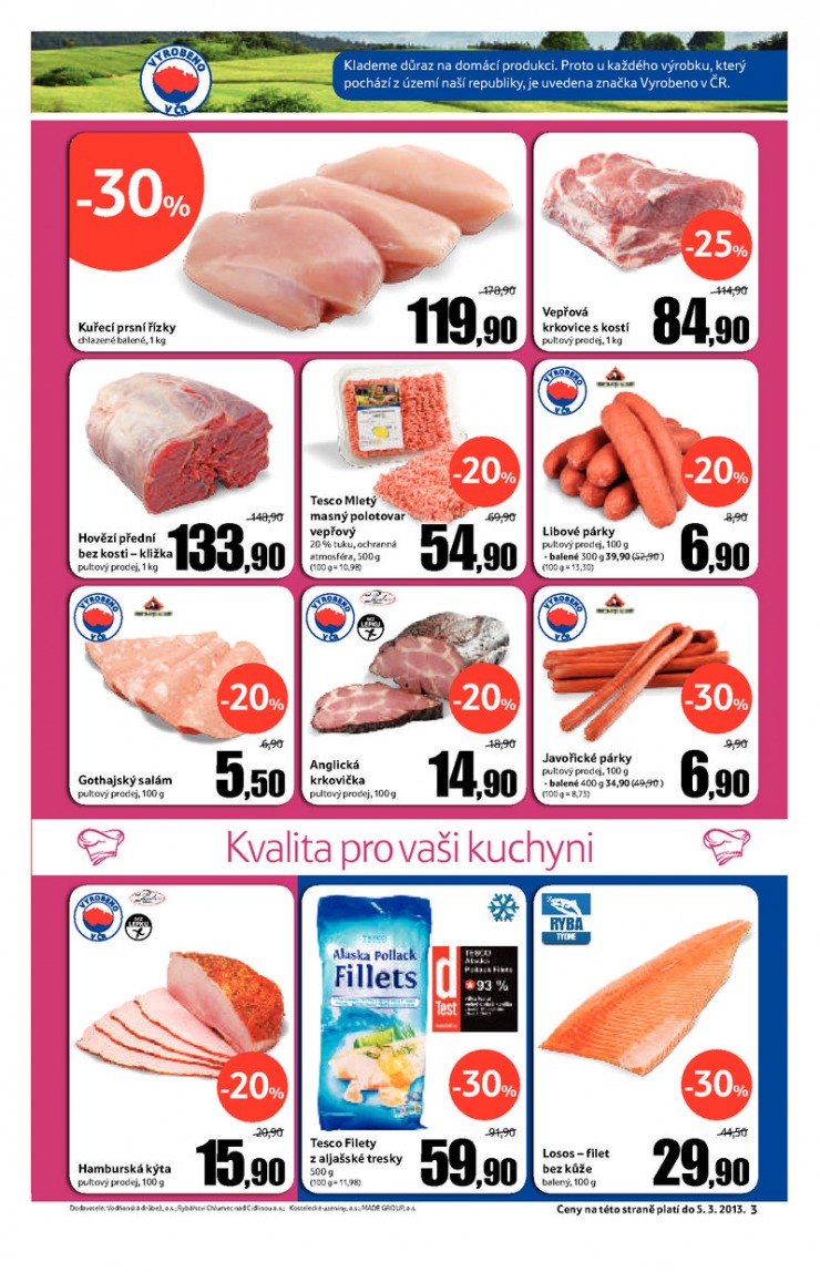 leták Tesco malé hypermarkety od 27.2.2013 strana 1 leták Tesco malé hypermarkety od 27.2.2013 strana 1