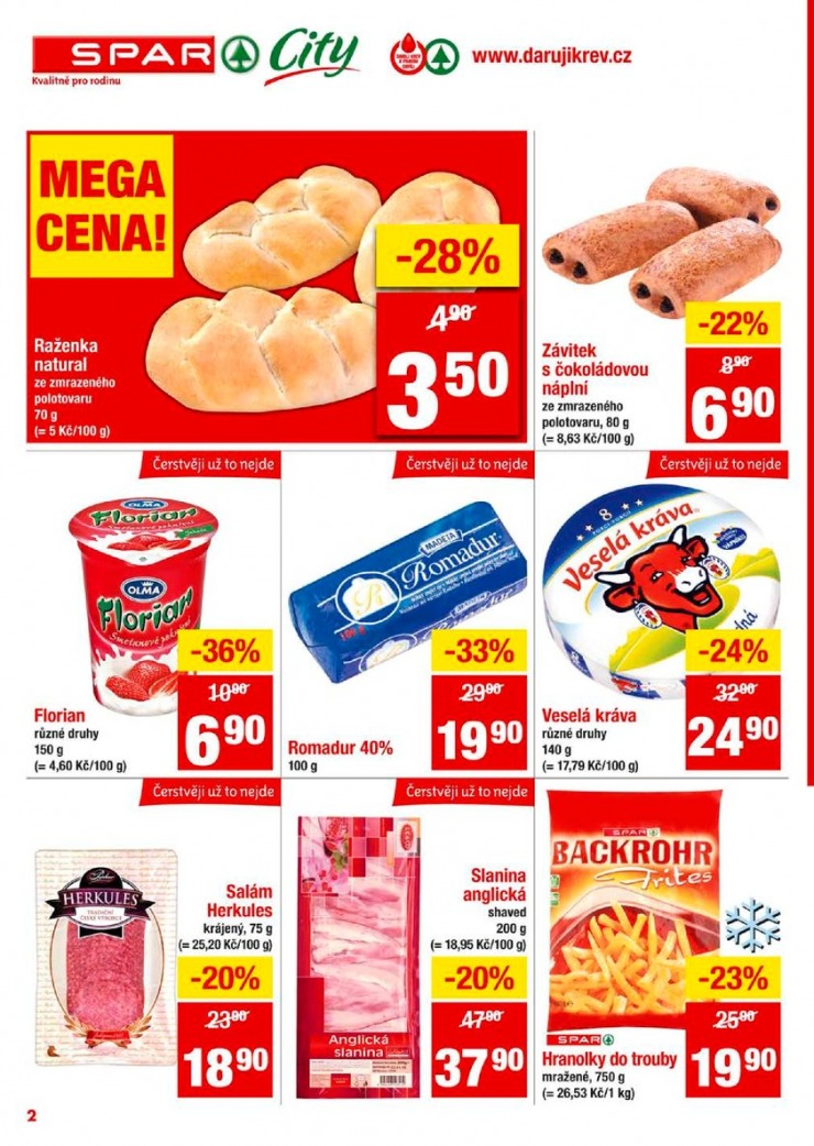 letk Interspar nabdka Spar City od 27.2.2013 strana 1