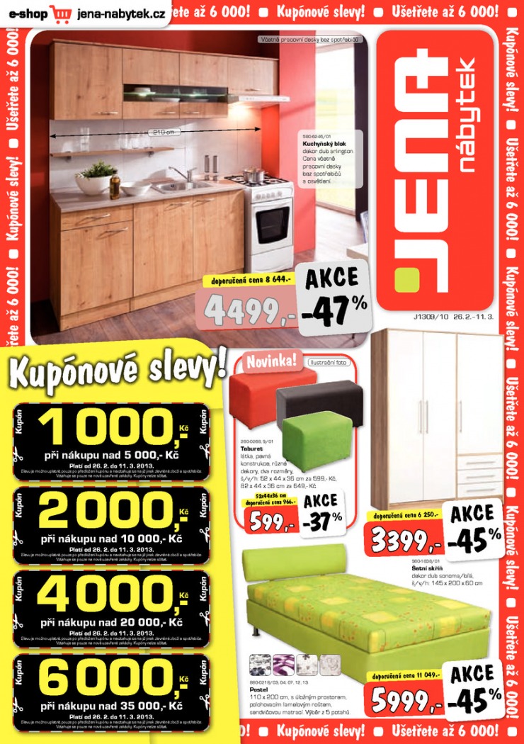 letk Jena nbytek Aktuln letk od 26.2.2013 strana 1