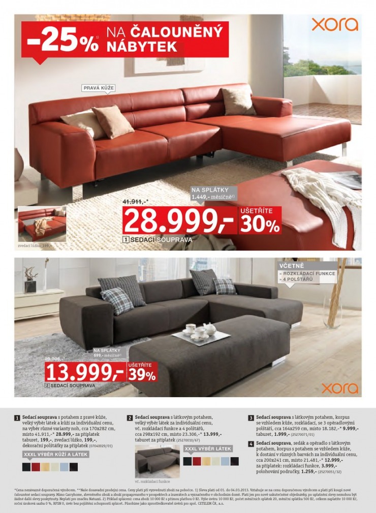 let�k XXXLutz Aktu�ln� prospekt od 25.2.2013 strana 1