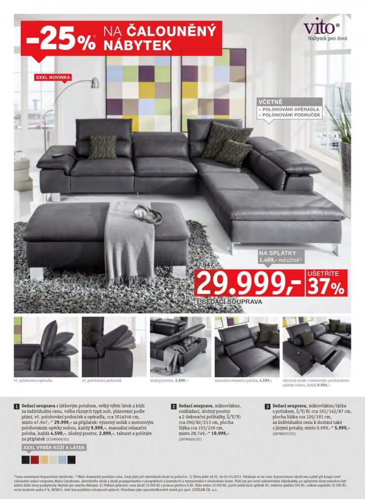 let�k XXXLutz Aktu�ln� prospekt od 25.2.2013 strana 1