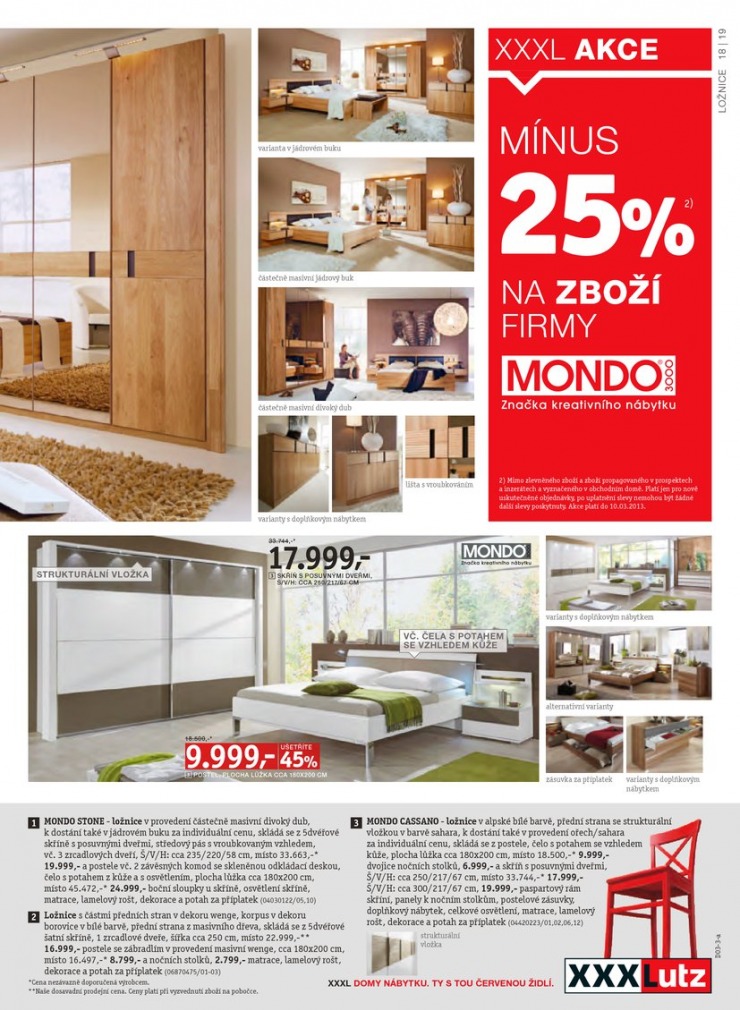 let�k XXXLutz Aktu�ln� prospekt od 25.2.2013 strana 1