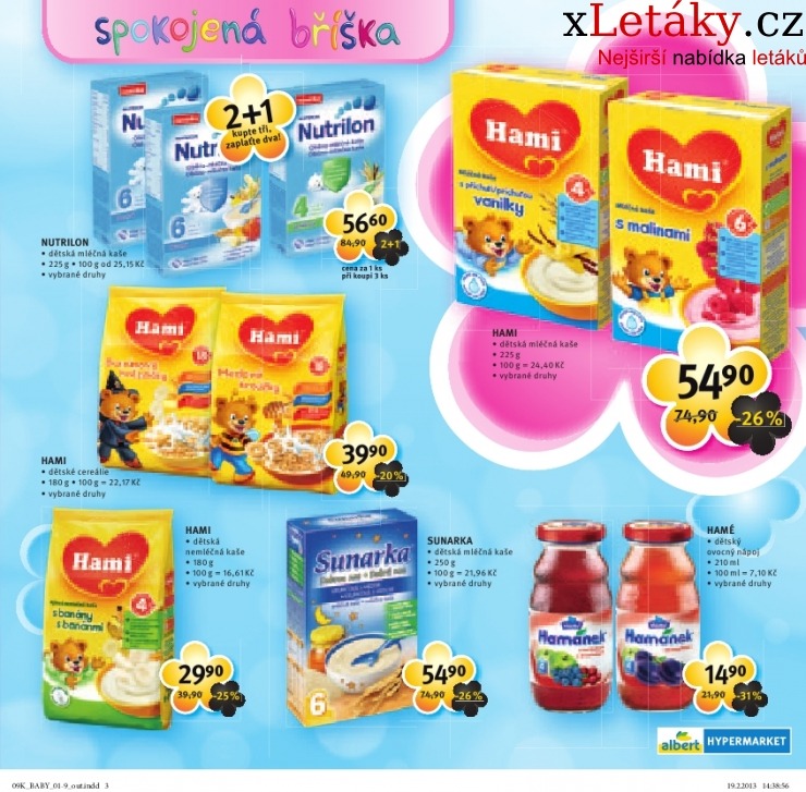 leták Albert Hypermarket - pohádkové miniceny akční leták strana 1 leták Albert Hypermarket - pohádkové miniceny akční leták strana 1
