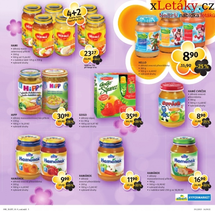 leták Albert Hypermarket - pohádkové miniceny akční leták strana 1 leták Albert Hypermarket - pohádkové miniceny akční leták strana 1