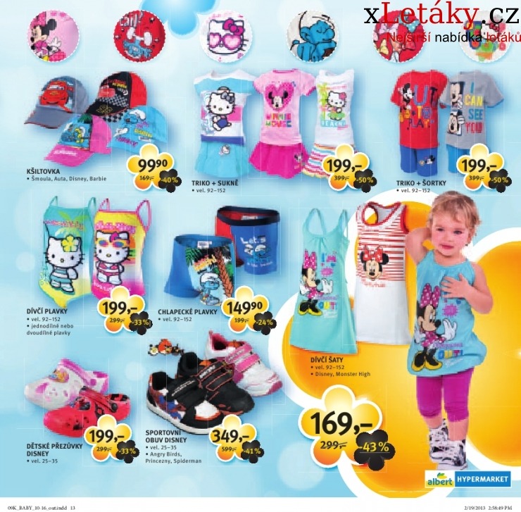 leták Albert Hypermarket - pohádkové miniceny akční leták strana 1 leták Albert Hypermarket - pohádkové miniceny akční leták strana 1