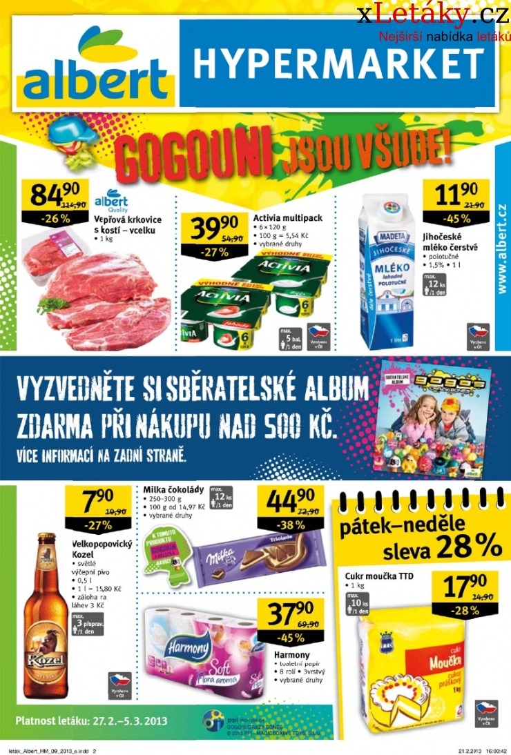 leták Albert Hypermarket akční leták strana 1 leták Albert Hypermarket akční leták strana 1