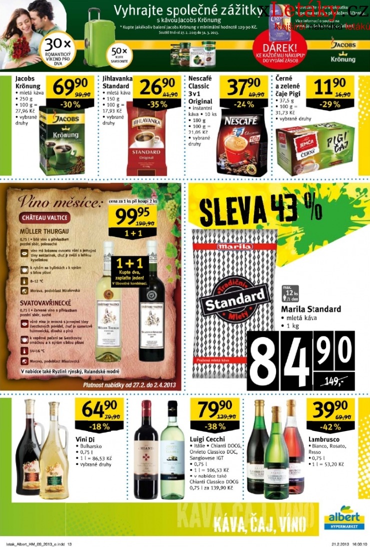 leták Albert Hypermarket akční leták strana 1 leták Albert Hypermarket akční leták strana 1