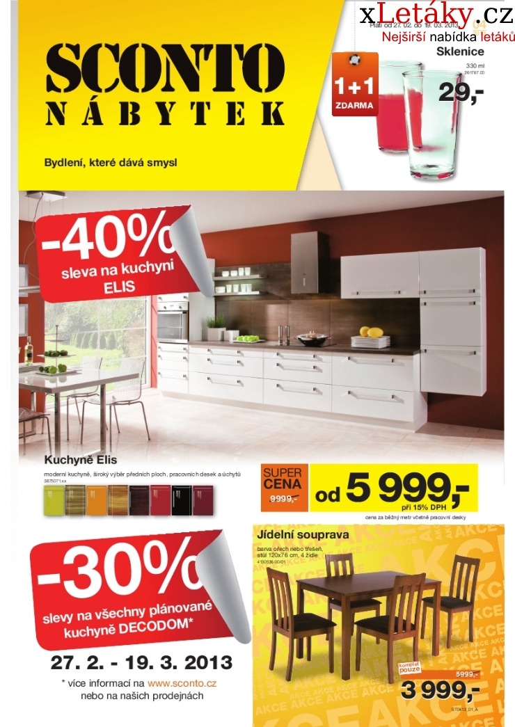 letk Sconto nbytek letk strana 1