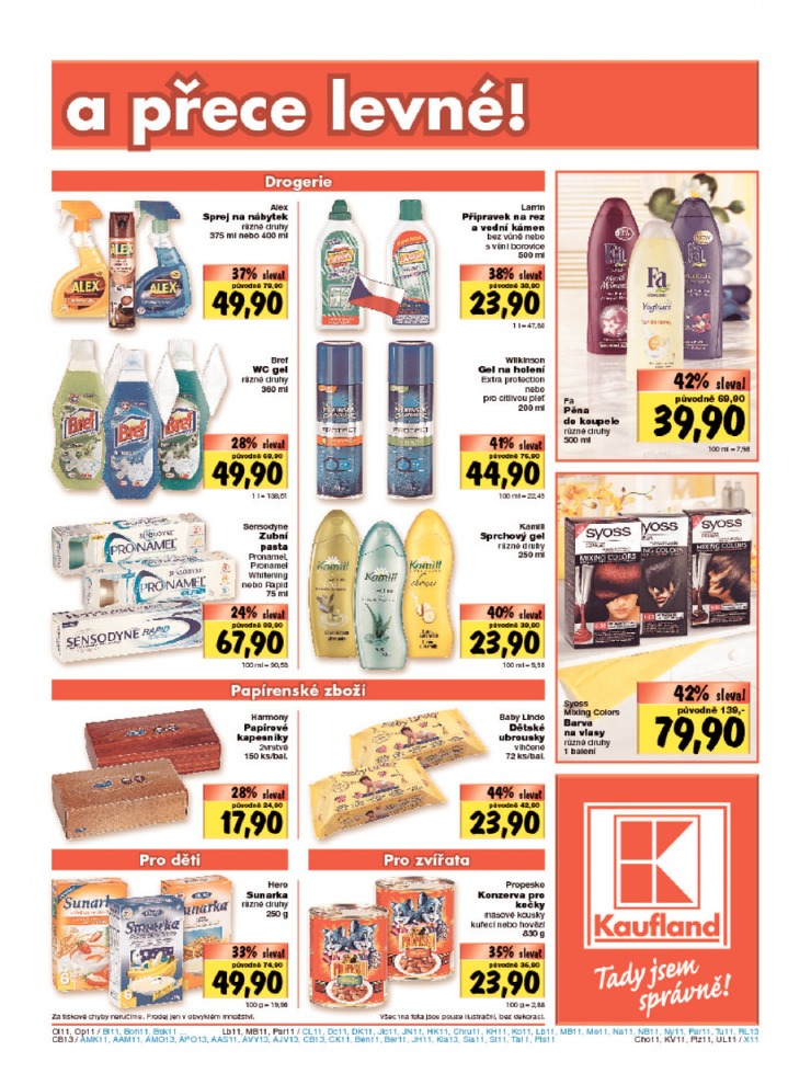 leták Kaufland Aktuální nabídka od 28.2.2013 strana 1 leták Kaufland Aktuální nabídka od 28.2.2013 strana 1