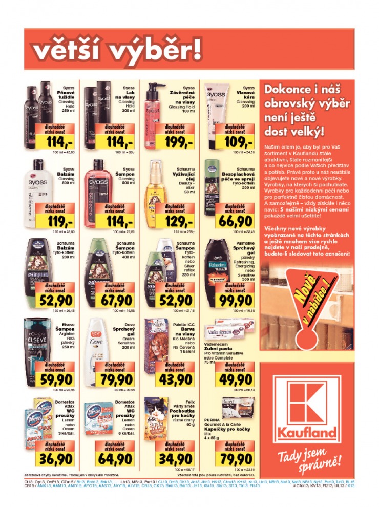 leták Kaufland Aktuální nabídka od 28.2.2013 strana 1 leták Kaufland Aktuální nabídka od 28.2.2013 strana 1