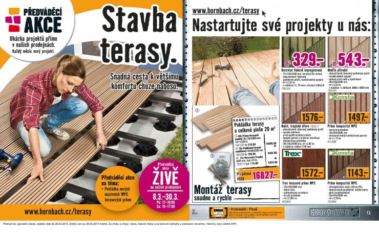 let�k Hornbach Aktu�ln� let�k od 1.3.2013 strana 1