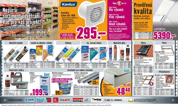 let�k Hornbach Aktu�ln� let�k od 1.3.2013 strana 1