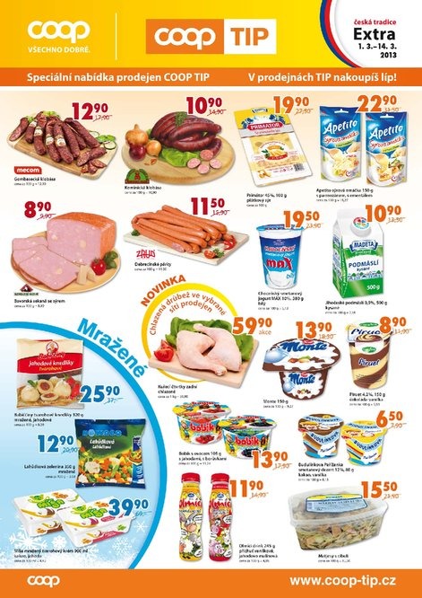 letk COOP Tip extra od 1.3.2013 strana 1