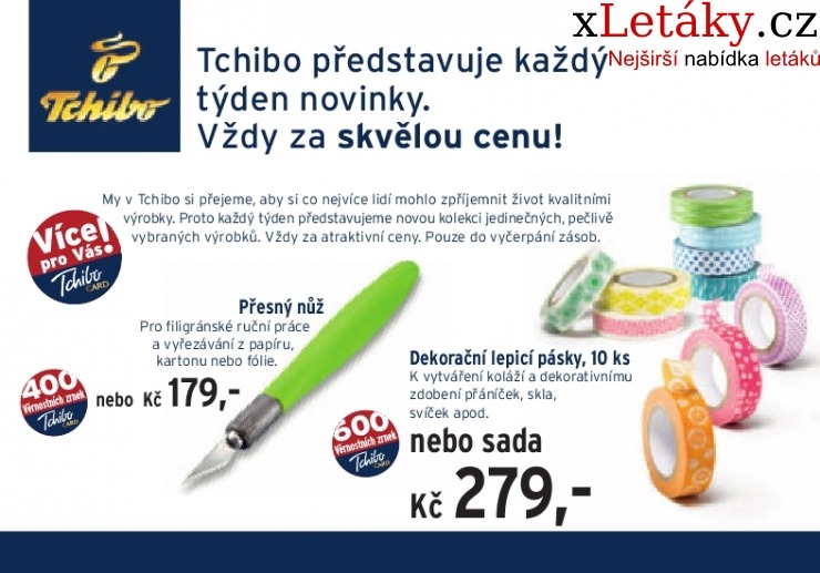 leták Tchibo leták strana 1 leták Tchibo leták strana 1