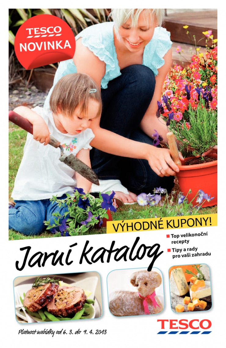 letk Tesco Jarn katalog velk hypermarkety od 6.3.2013 strana 1