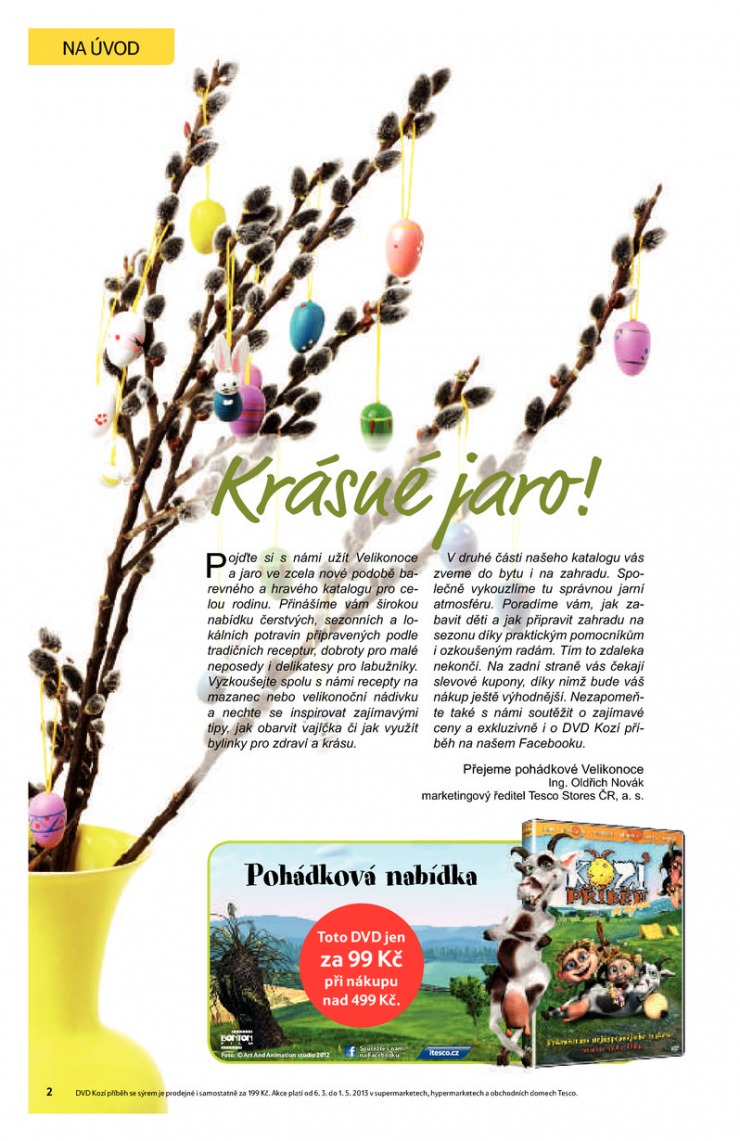 leták Tesco Jarní katalog velké hypermarkety od 6.3.2013 strana 1 leták Tesco Jarní katalog velké hypermarkety od 6.3.2013 strana 1