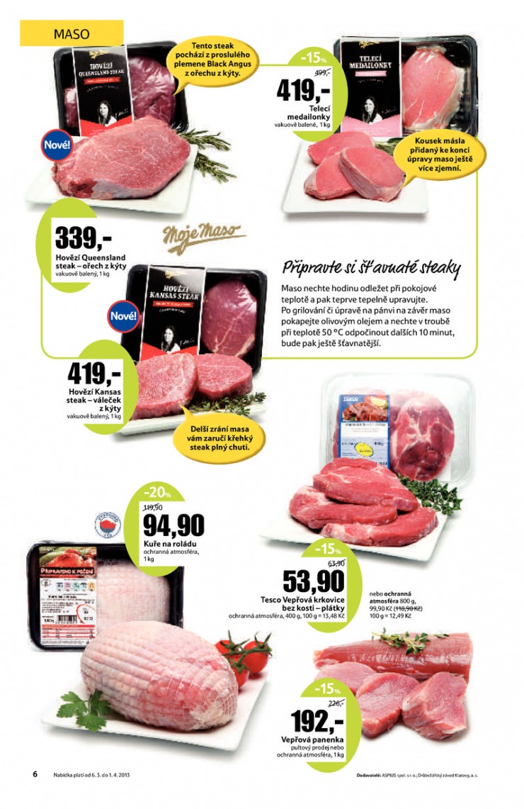 let�k Tesco Jarn� katalog velk� hypermarkety od 6.3.2013 strana 1
