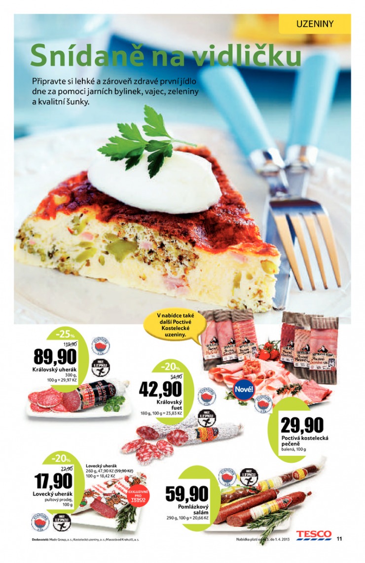 let�k Tesco Jarn� katalog velk� hypermarkety od 6.3.2013 strana 1