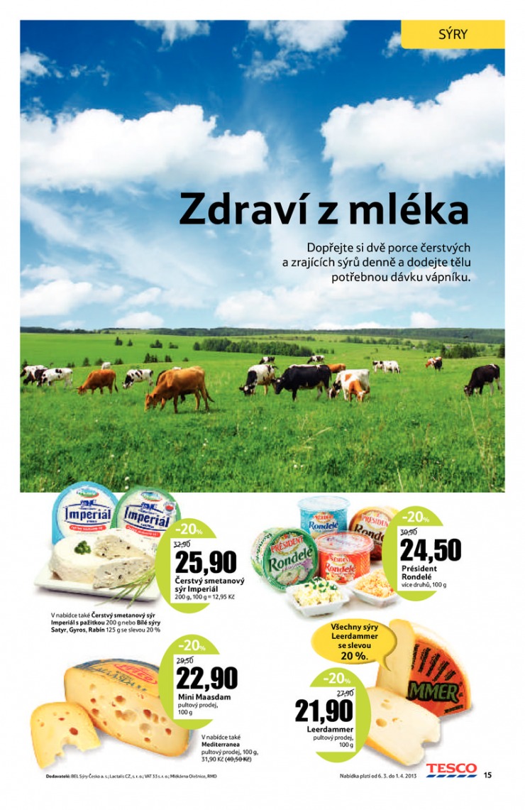 let�k Tesco Jarn� katalog velk� hypermarkety od 6.3.2013 strana 1