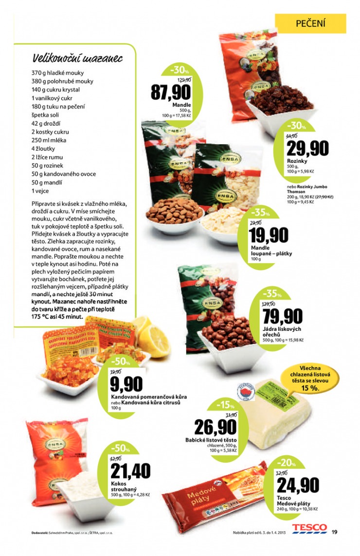 let�k Tesco Jarn� katalog velk� hypermarkety od 6.3.2013 strana 1