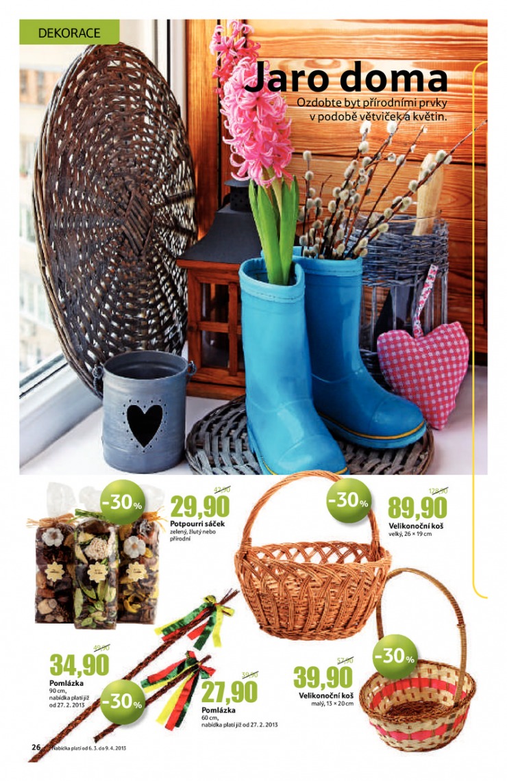 let�k Tesco Jarn� katalog velk� hypermarkety od 6.3.2013 strana 1