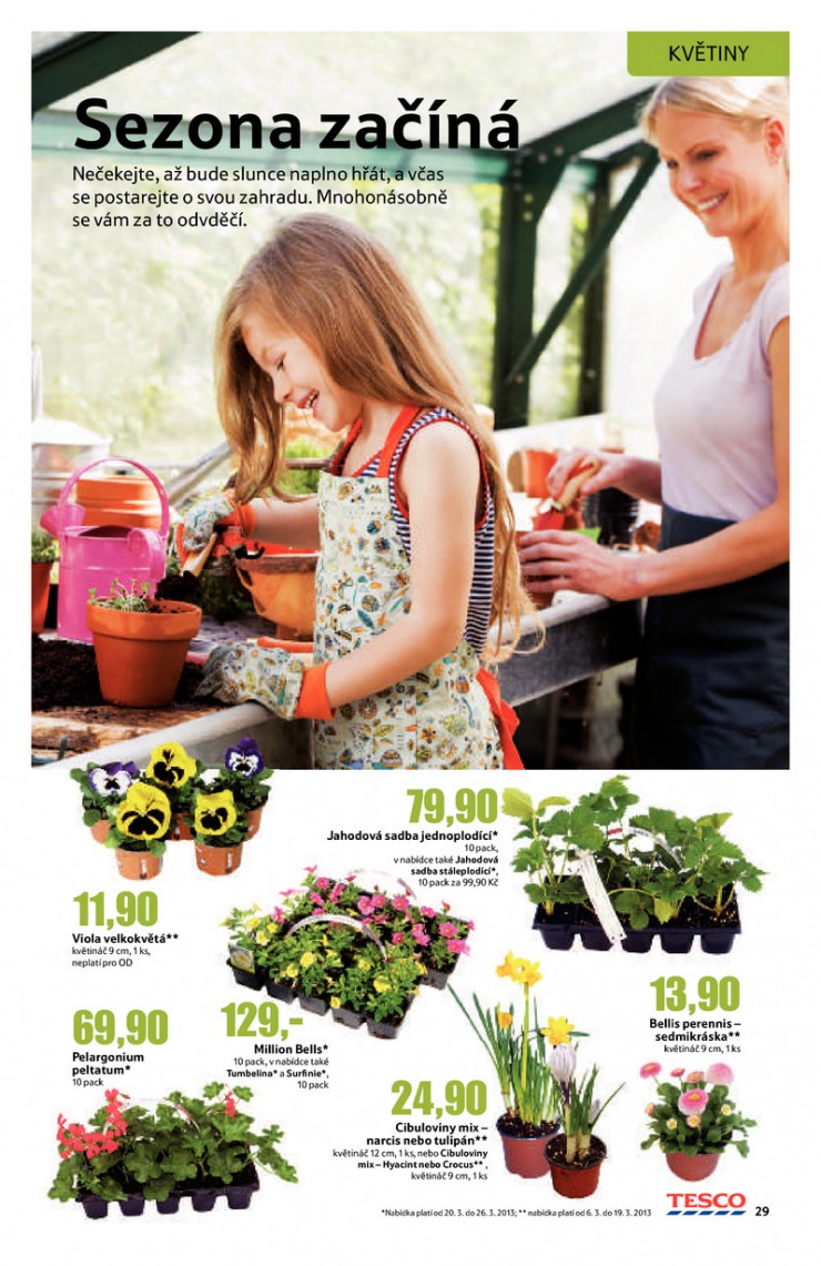 let�k Tesco Jarn� katalog velk� hypermarkety od 6.3.2013 strana 1