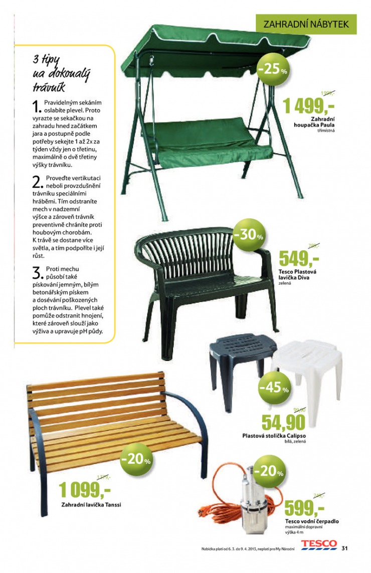 let�k Tesco Jarn� katalog velk� hypermarkety od 6.3.2013 strana 1