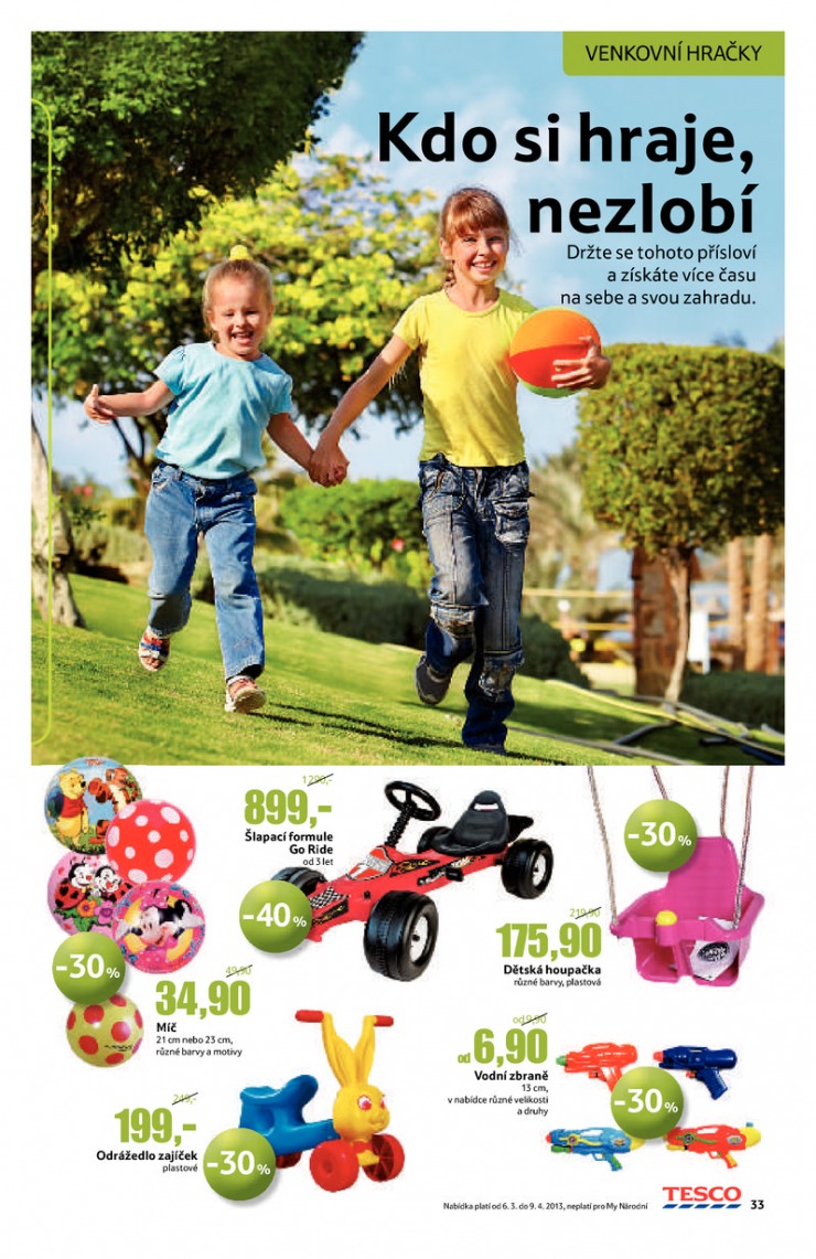 let�k Tesco Jarn� katalog velk� hypermarkety od 6.3.2013 strana 1