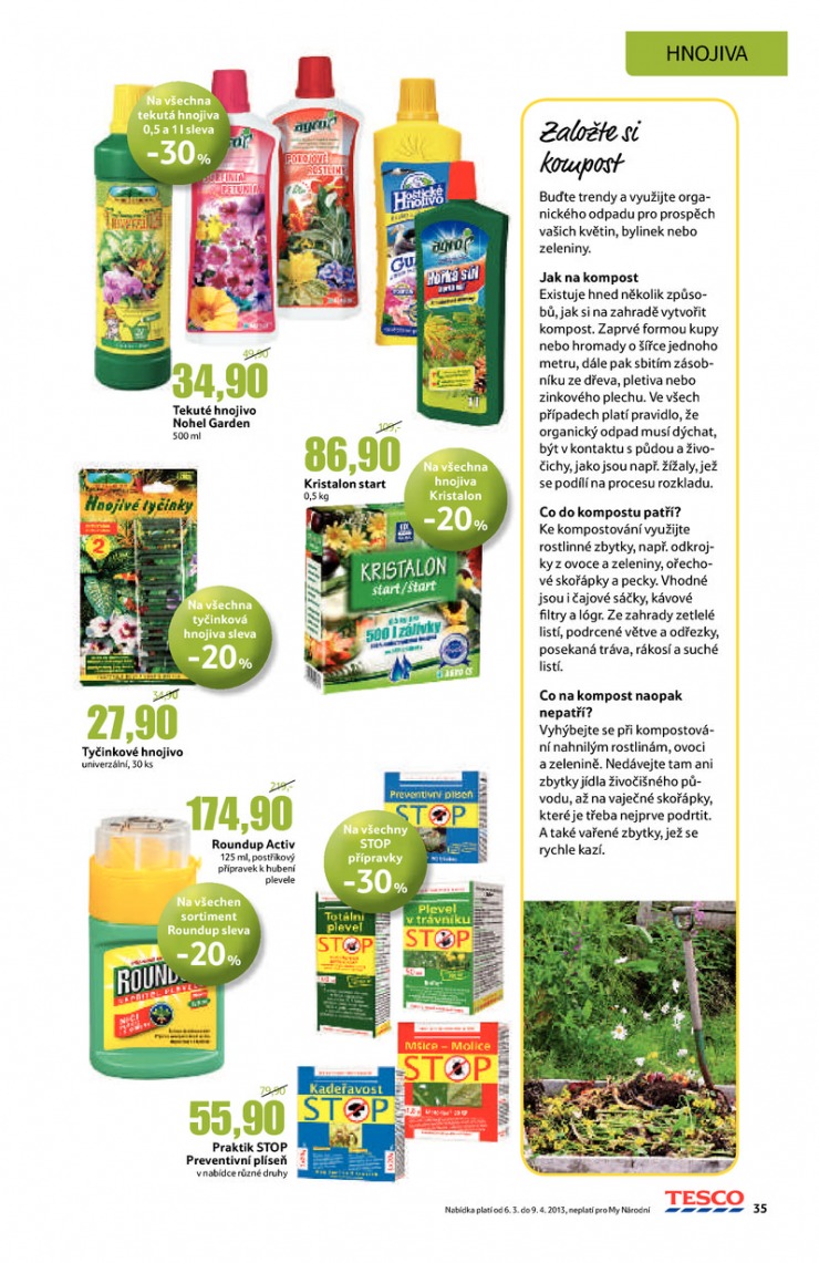 let�k Tesco Jarn� katalog velk� hypermarkety od 6.3.2013 strana 1