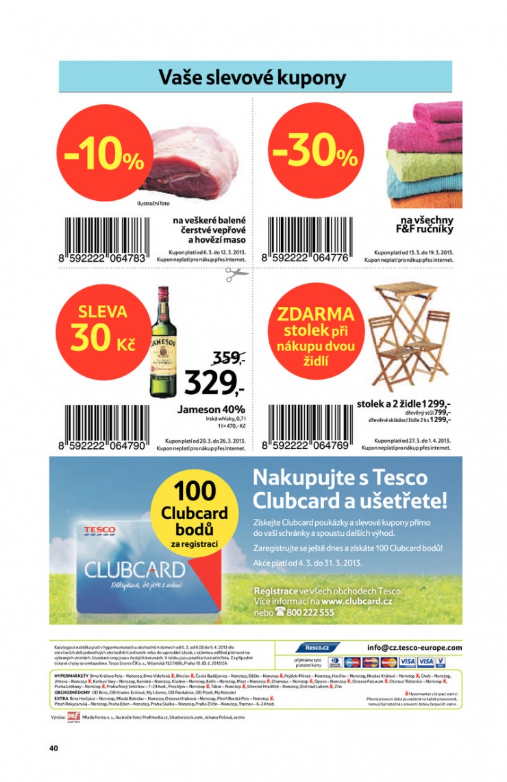 let�k Tesco Jarn� katalog velk� hypermarkety od 6.3.2013 strana 1