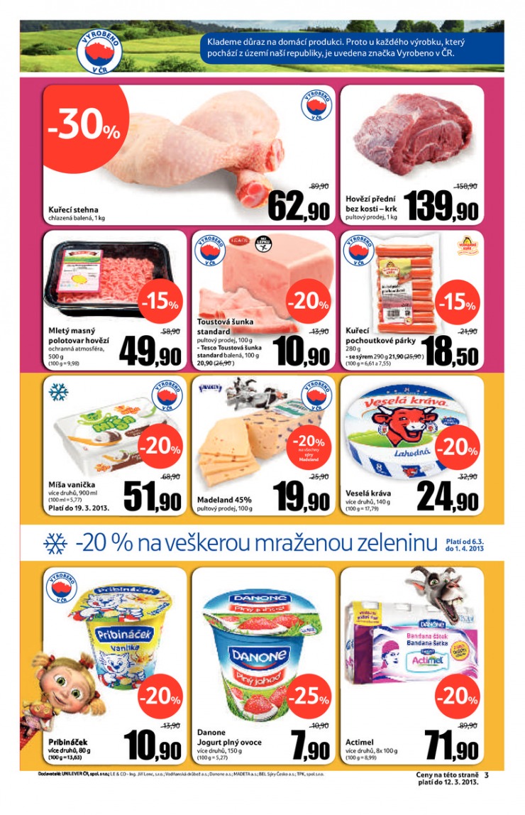 leták Tesco malé hypermarkety od 6.3.2013 strana 1 leták Tesco malé hypermarkety od 6.3.2013 strana 1