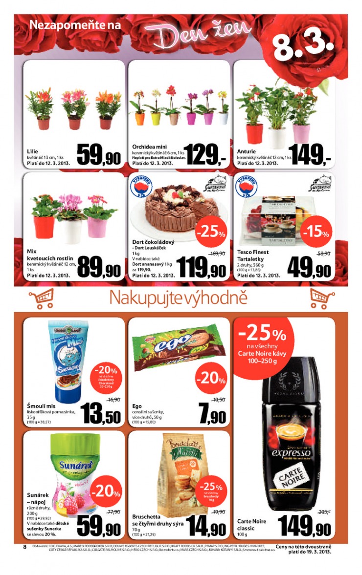 leták Tesco velké hypermarkety od 6.3.2013 strana 1 leták Tesco velké hypermarkety od 6.3.2013 strana 1