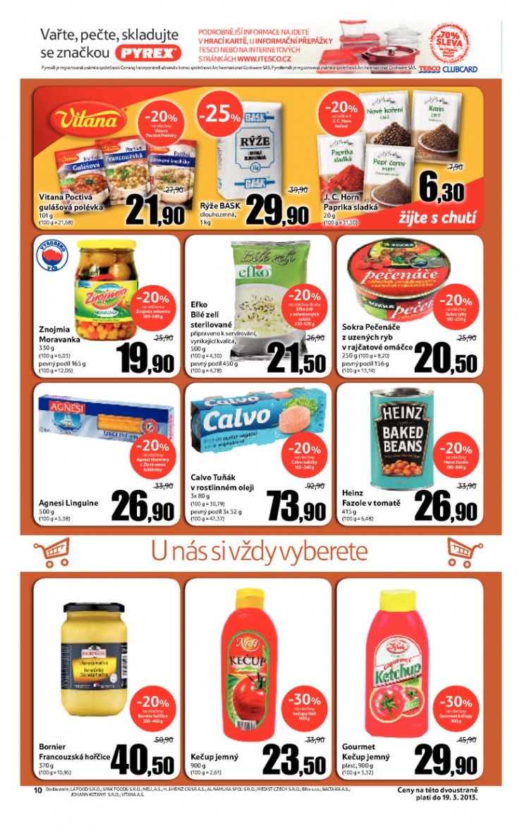 leták Tesco velké hypermarkety od 6.3.2013 strana 1 leták Tesco velké hypermarkety od 6.3.2013 strana 1