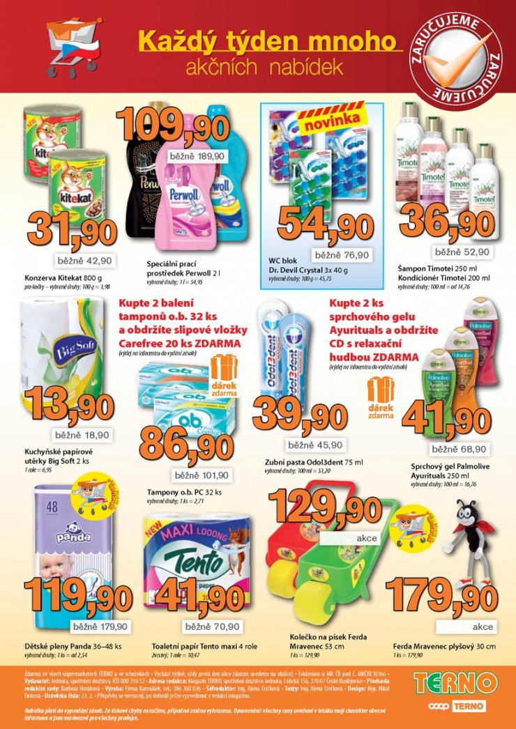leták COOP Terno od 6.3.2013 strana 1 leták COOP Terno od 6.3.2013 strana 1