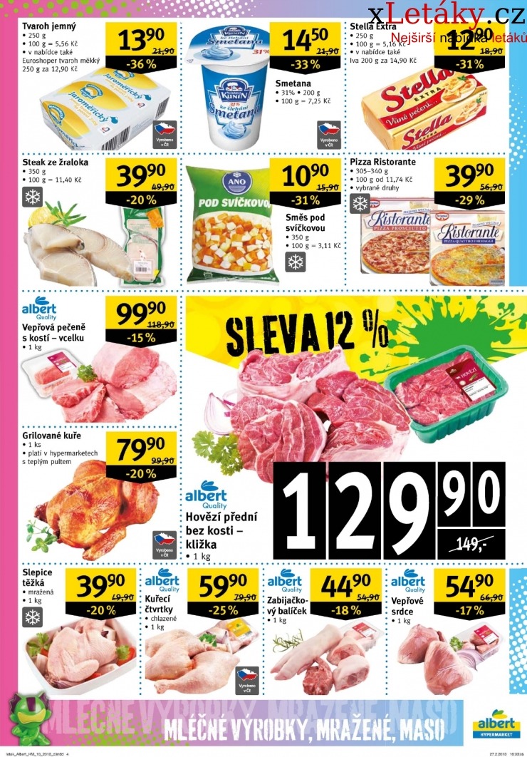 leták Albert Hypermarket akční leták strana 1 leták Albert Hypermarket akční leták strana 1