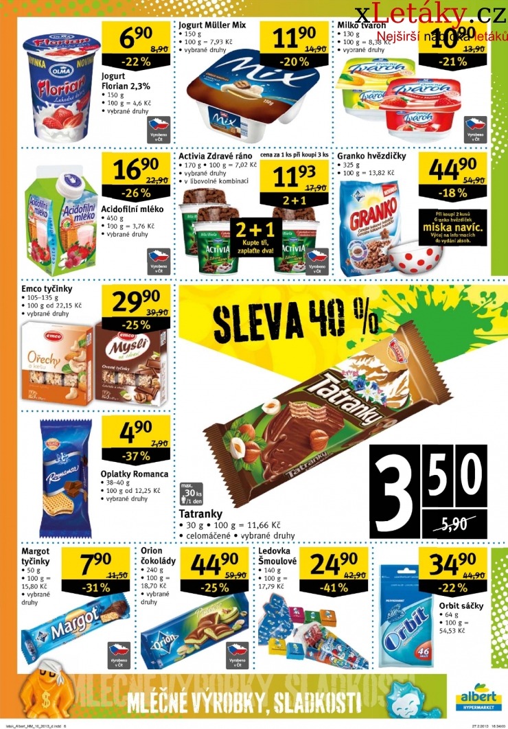 leták Albert Hypermarket akční leták strana 1 leták Albert Hypermarket akční leták strana 1