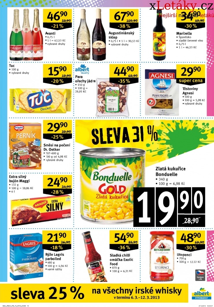 leták Albert Hypermarket akční leták strana 1 leták Albert Hypermarket akční leták strana 1