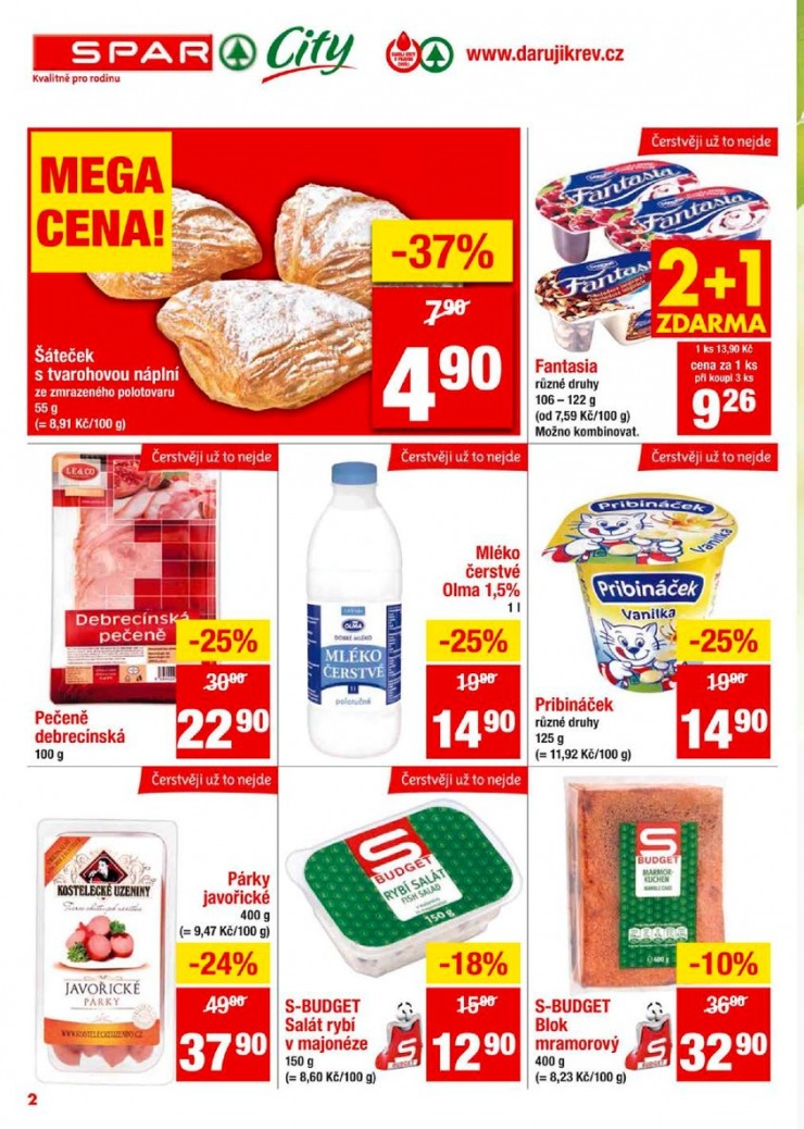 letk Interspar nabdka Spar City od 6.3.2013 strana 1